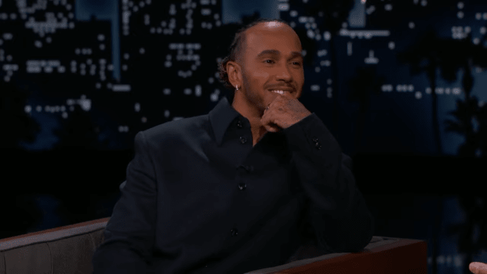 Jimmy Kimmel Live - Sir Lewis Hamilton on Being Knighted by King Charles, Begging to Be in Top Gun & Formula 1 Racing [LSuuxVyyd2I - 1492x839 - 2m20s]